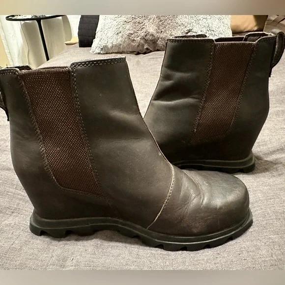 Sorel wedge booties women’s - Picture 3 of 7